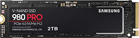 SAMSUNG 980 PRO SSD 2TB PCIe NVMe Gen 4 Gamin