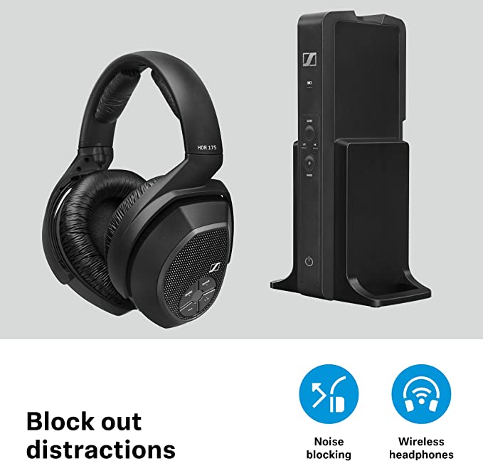 Sennheiser RS 175 RF Wireless Headphone System for TV