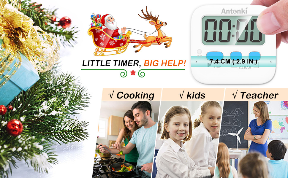 Best Digital Timer for Cooking 2 Pack