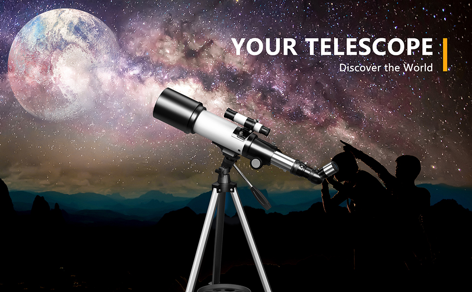 GEREFEREN Telescope for Astronomy Beginners (16X-120X)