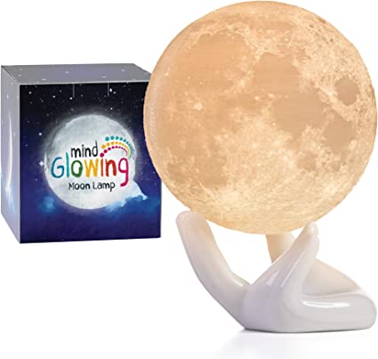 Best 3D Moon Lamp with 2 Colors Under 10$