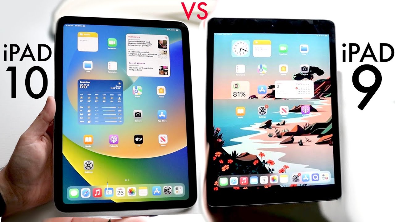 Apple iPad 9th Generation vs 10th Generation